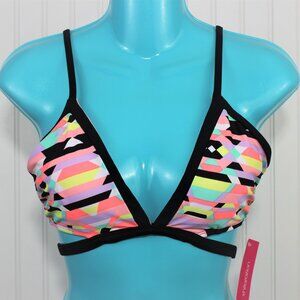 Xhilaration Bikini Top Multicolor Swimwear Womens Size M